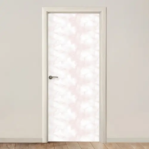 Wolkenstructuur - Roze - Marmer deurposter klein 289 -3d_beige