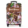 Zoete Snoepwereld NBS - Handbagage koffer - Kinderen Unisex middel -productfoto_recht