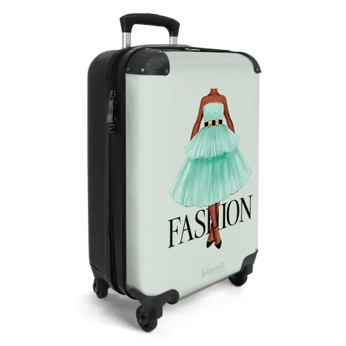 15 NBS - Handbagage koffer - Unisex middel -productfoto_3d