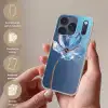 Blauw - Bloem - Glazen - Sierlijk Telefoonhoesje iPhone 17 Pro klein -sfeer3_NL
