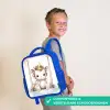 Eenhoorn - Dier - Kinderen - Unicorn Kinderrugzak - Blauw middel -sfeer3_NL