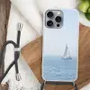 Horizon - Zeilboot - Zee Hoesje iPhone 16 Pro Max met koord klein -sfeer4