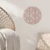 Lillibellen - Patroon - Roze Akoestische PET Vilt - Rond klein 838 -sfeer4