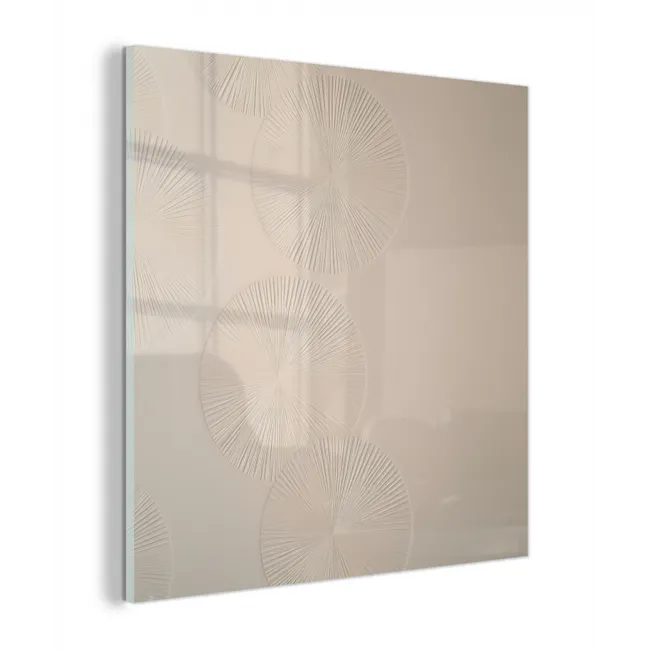 Japandi - Beige - Modern plexiglas 5mm klein -z3d