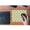 Klassiek - Waaier - Groen muismat rubber klein 262 -toetsenbord