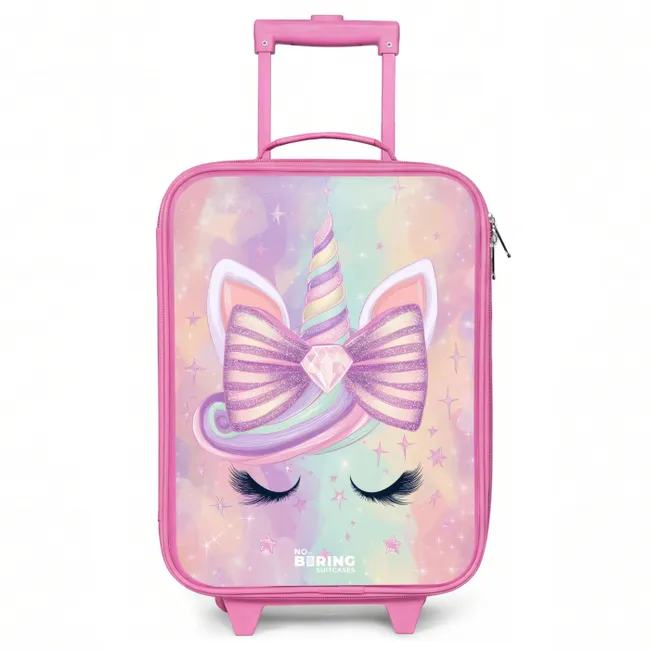 Kids’ Suitcase - Pink - Unicorn