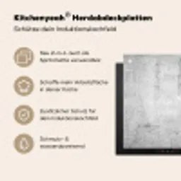 Verweerde Beton Textuur Inductie beschermer vinyl 3mm middel -zzzzzzusp-haakje_DE