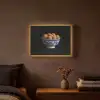Delfts blauw - Bitterballen - Holland - Schaal Light Box met batterij (Wandlamp) middel -sfeer4