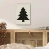 Kerstboom - Zwarte kerstboom - Boom - Japandi aluminium wit klein -sfeer3