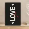 Love - Rood - Valentijn canvas 2cm klein -sfeer1
