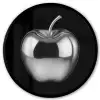 Appel - Metallic - Symmetrisch Fotolijst rond zonder passe partout klein -3d