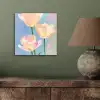 Tulpen - Roze accenten - Blauw aluminium wit klein -sfeer2