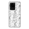 Marmer - Zwart - Dramatisch - Wit Telefoonhoesje Samsung Galaxy S20 Ultra klein 358 -3d