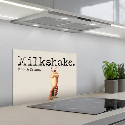 Milkshake - Kers - Rietje keuken achterwand spatscherm klein -3d_schuin