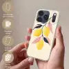 Citroenen - Felgeel - Tak - Bladeren Telefoonhoesje iPhone 17 Pro klein -sfeer3_NL