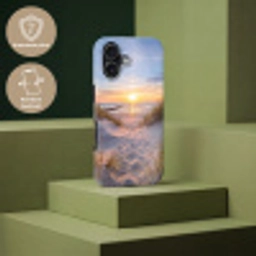 Strand - Zonsondergang - Natuur - Landschap Toughcase MagSafe Apple iPhone 17 klein -USP_PrintM_NL