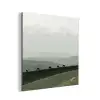 Grijs - Berg - Paarden aluminium wit klein -3d