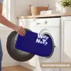 Blauw - Why not - Minimalistisch Badmat klein -USP_WasbaarNL