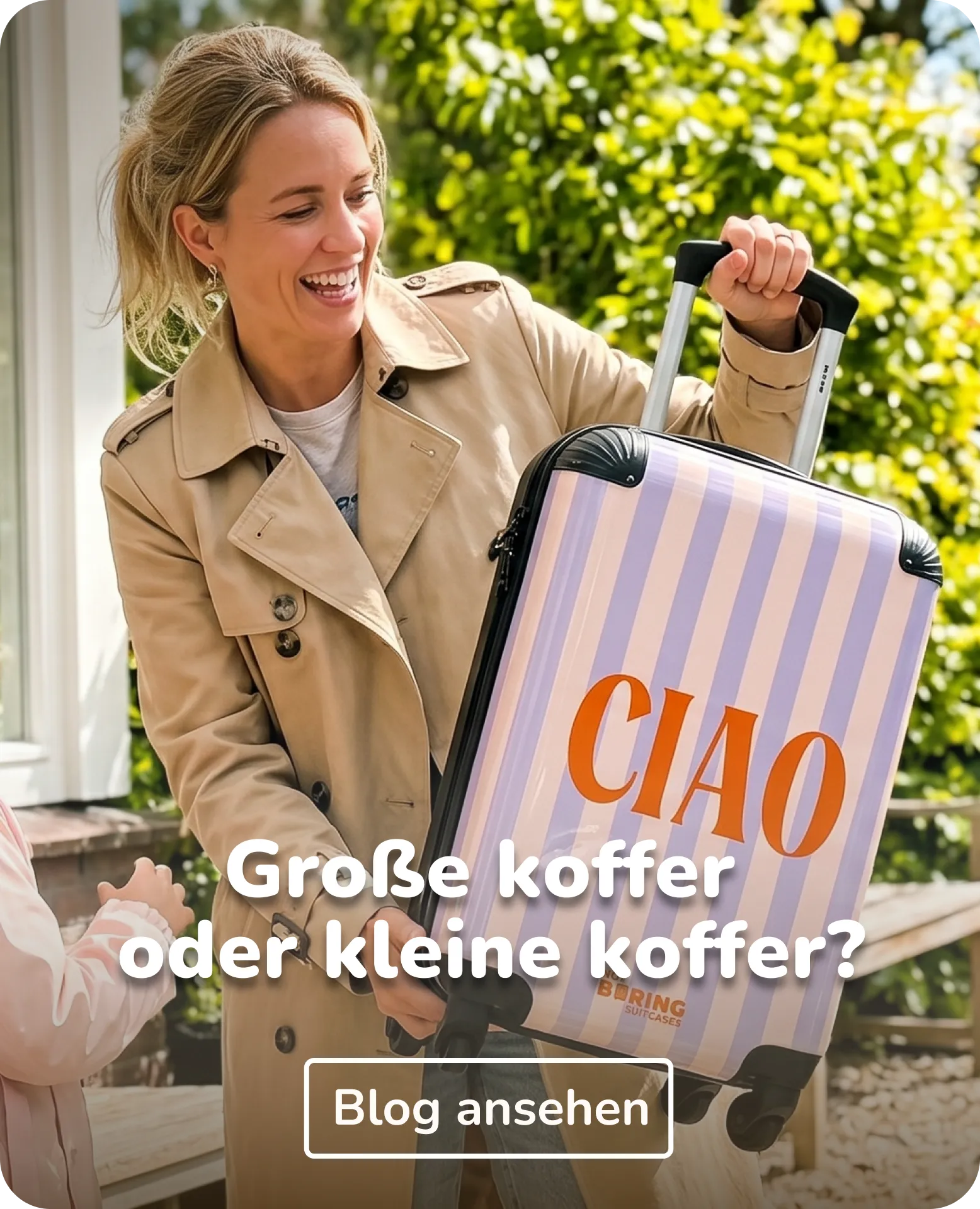 Große koffer oder kleine koffer?