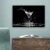 Martini - Spetters - Zwart - Glas canvas 2cm klein -sfeer4