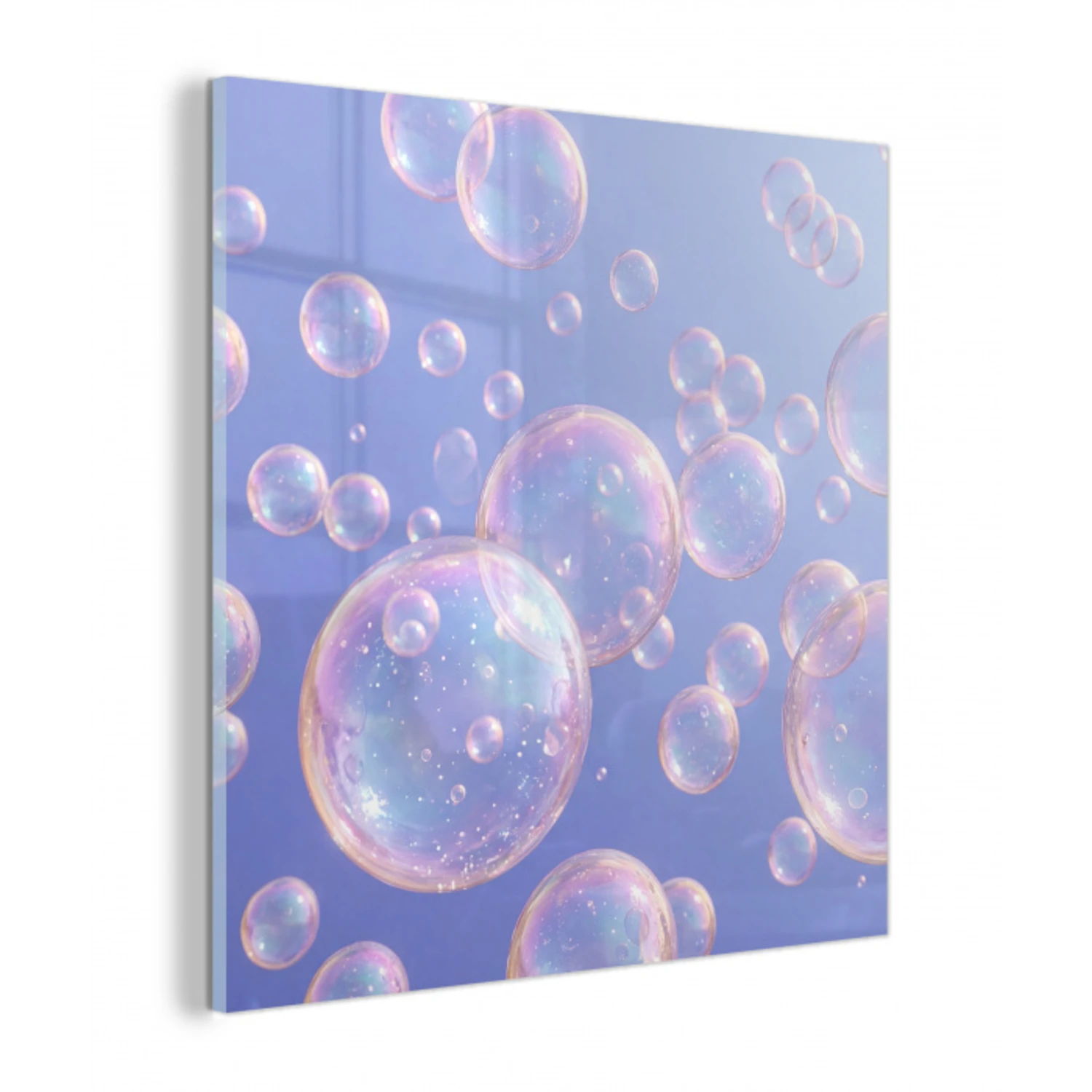 Pastel - Bubbels - Dromerig plexiglas 5mm klein -z3d