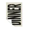 Eten - Vintage - Retro - Japandi Muursticker klein -3d
