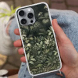 Jungle - Bladeren - Botanisch - Groen Hoesje iPhone 16 Pro Max met koord klein -sfeer3