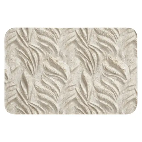 Textuur - Reliëf - Beige WCmat klein 1009 -3d