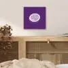 Passievrucht - Zaadjes - Paars - Minimalistisch aluminium wit klein -sfeer3