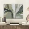 Natuur - Abstract - Groen - Penseelstreken PET vilt klein -sfeer1