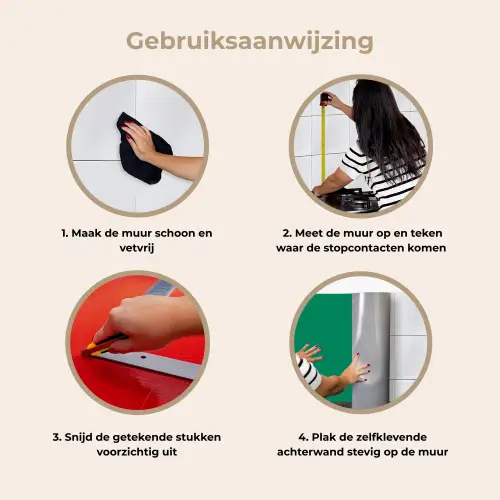 Eeuwige Esmeralda keuken achterwand 2 middel -gebruiksaanwijzing_NL