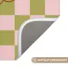 Patroon - Geblokt - Olijfgroen - Amore Badmat klein -USP_AntislipNL