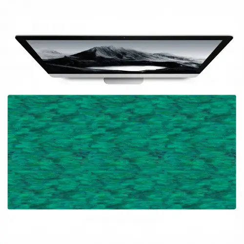 Vloeiend - Olie - Texturen - Groen Muismat XXL klein 681 -zzz3d
