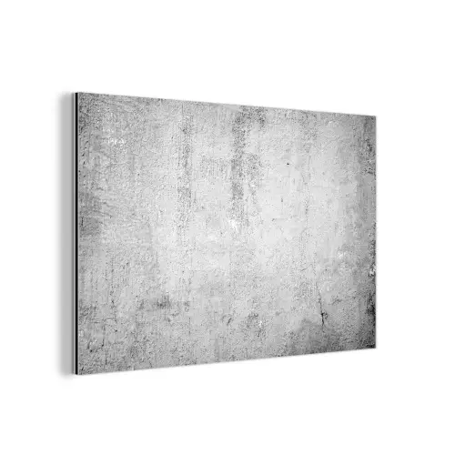 Beton - Grijs - Patroon - Vintage - Industrieel aluminium wit klein -3d