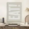 Eten - Decoratie - Beige - Wit PET vilt klein -sfeer1