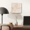 Beige - Aardspatroon plexiglas 5mm klein -sfeer6