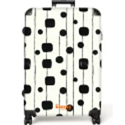 Grafisch - Modern - Zwart NBS - Large koffer - Volwassenen Unisex groot -zzzzzzzzkaufland2