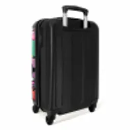 Kleurrijke Monsterparade NBS - Handbagage koffer - Kinderen Unisex middel -achterkant