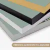 Bloemen - Geel - Bladeren - Structuur Textielframe zwart klein -USP_kleurenNL