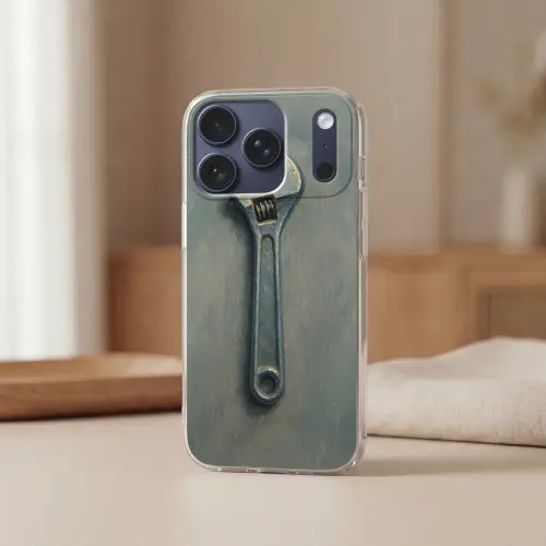 Moersleutel - Gereedschap - Verf Telefoonhoesje iPhone 17 Pro klein -sfeer2