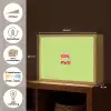 Grl pwr - Groen - Rood - 3D Light Box met batterij (Wandlamp) middel -USP_websiteoverzichtNL