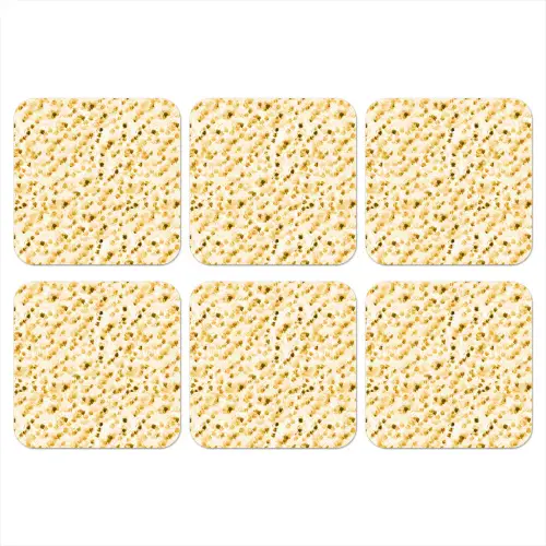 Olie - Verf - Texturen - Beige onderzetter kurk middel 366 -3d
