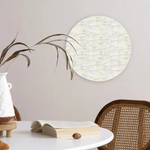 Licht - Horizontaal - Verf Wandcirkel kunststof plaat 5mm dik klein 188 -sfeer4