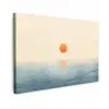 Zon - Oranje - Zee canvas 2cm klein -z3d