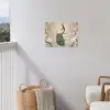 Pauw - Tak - Bloemen tuinposter los doek klein -sfeer8