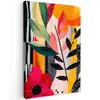 Bloemen - Bladeren - Abstract - Kleurrijk canvas 2cm klein -z3d