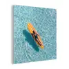 Surfboard - Water - Badpak - Oranje plexiglas 5mm klein -z3d