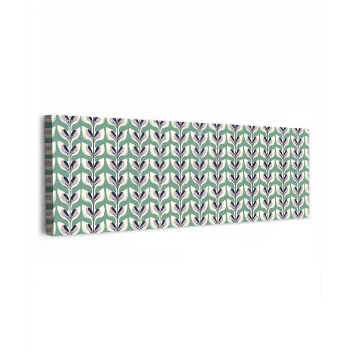 Retro - Modern - Groen canvas 2cm klein 828 -z3d