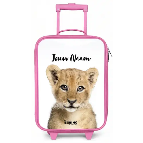Winnie Welpje Kinderkoffer - Roze klein -zz3dotto