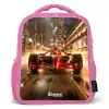 Rapid red Kinderrugzak - Roze middel -3d